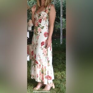 Reformation Nikita Floral Midi Dress